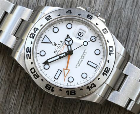 polar rolex|rolex explorer 2 42mm white.